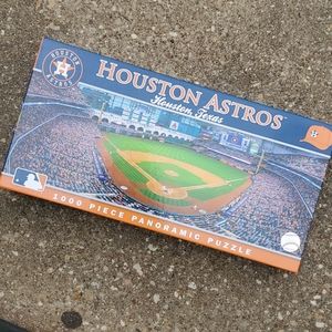 Houston Astros 1000 Piece Panoramic Puzzle MLB New
